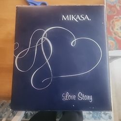 Porcelain "Love Story" Candle Holder 