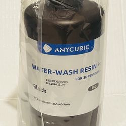 【Buy 5 Pay 3】Anycubic Water Washable Resin Low Shrinkage for LCD DLP 3D Printer BLACK