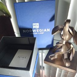 Alexander Krivosheiw Mini Scoops Sculpture - Special Edition 158 of 3750 NCL Norwegian Prima