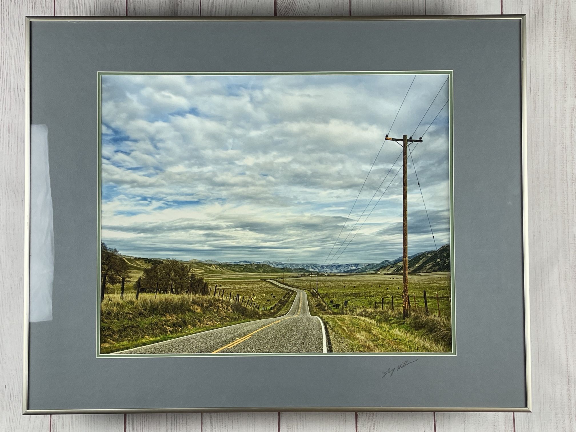 Bend In The Road By Tony Williams 3D Framed Picture Wall Art,All Products : American Fashion Style Bags On Sale