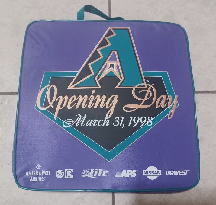ARIZONA DIAMONDBACKS OPENING DAY SEAT CUSHION