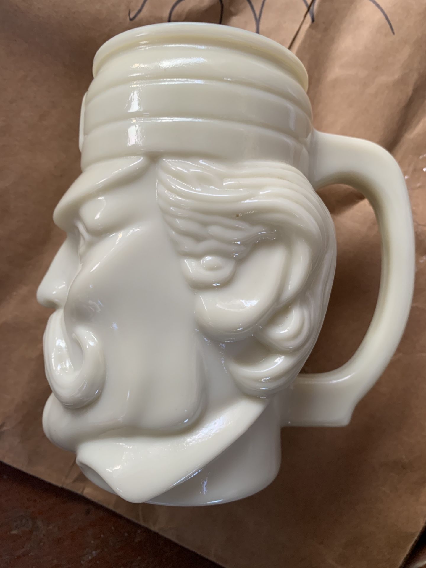 Pair Of Casey At Bat Mudville Baseball Mugs