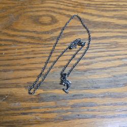 Black Dolphin Necklace