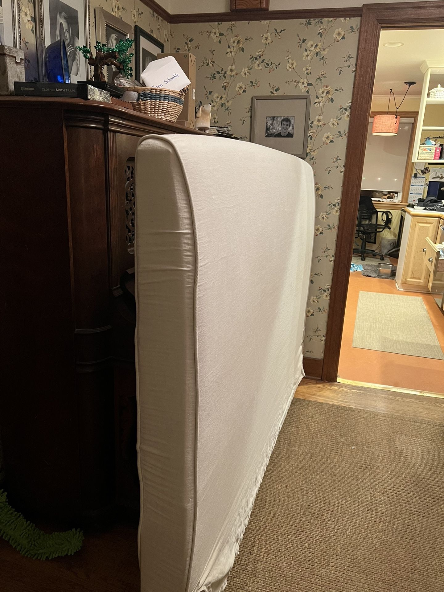 Pottery Barn Slipcovered King Headboard for Sale in Seattle, WA OfferUp