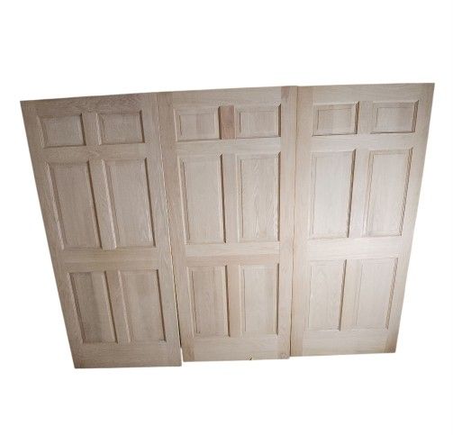 Six New 36" Solid 6 Panel Oak Doors