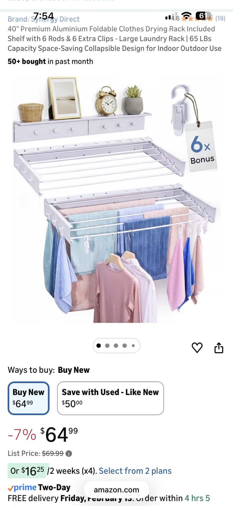 New Drying Rack