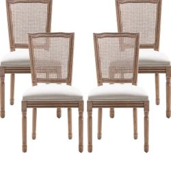 Set Of 4 Dining Chairs Set New French Style