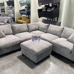 Brand New Sectional Grey Color 