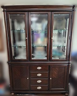 Homelegance Marston Collection Dining Room 10-pieces - Dark Cherry