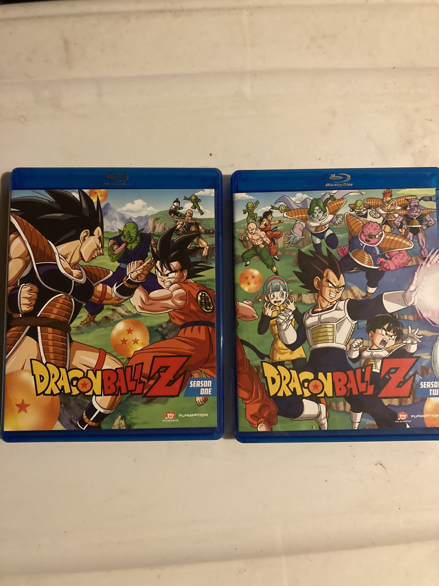 DBZ Season 1 and 2 Blu-ray Sets