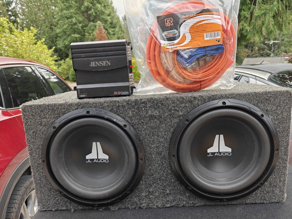 JL Audio Complete Car Audio Package