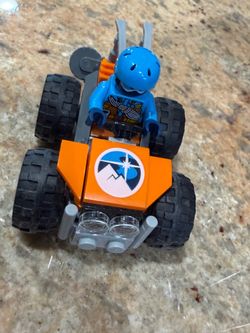 LEGO City 60193 Arctic ATV Quad Full Build Arctic Climber Minifig As Is