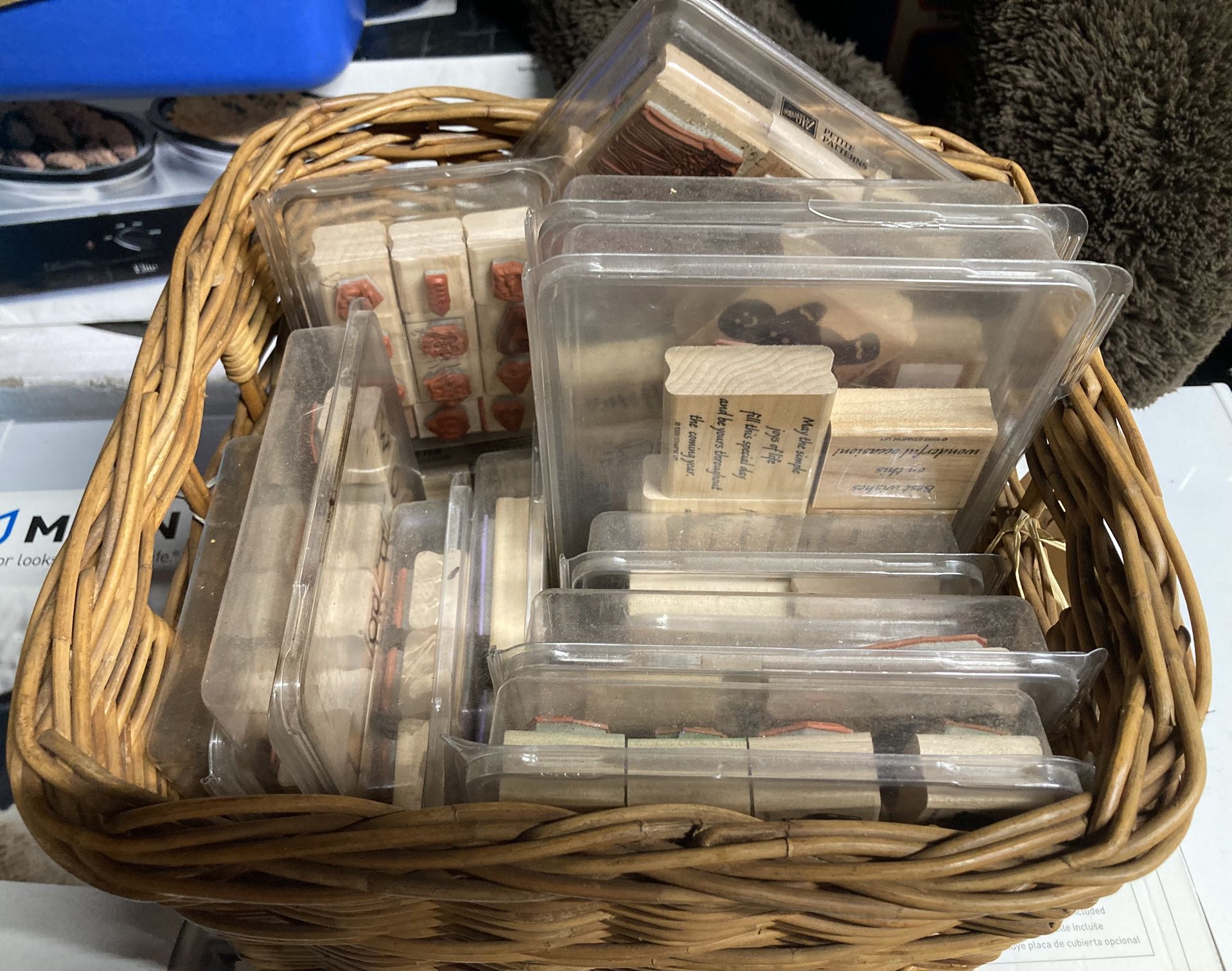 Rubber Stamps. Christmas Stamps .