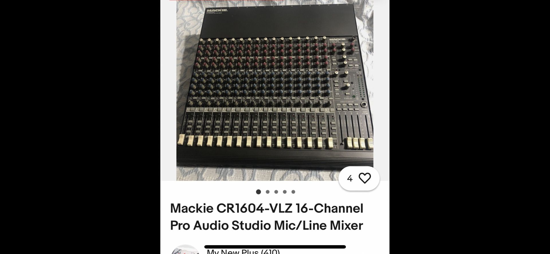 MACKIE MIX 16 CHANNELS