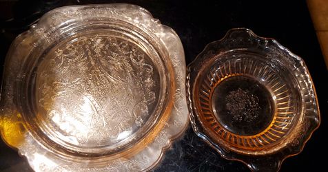 Vintage Pink Depression 