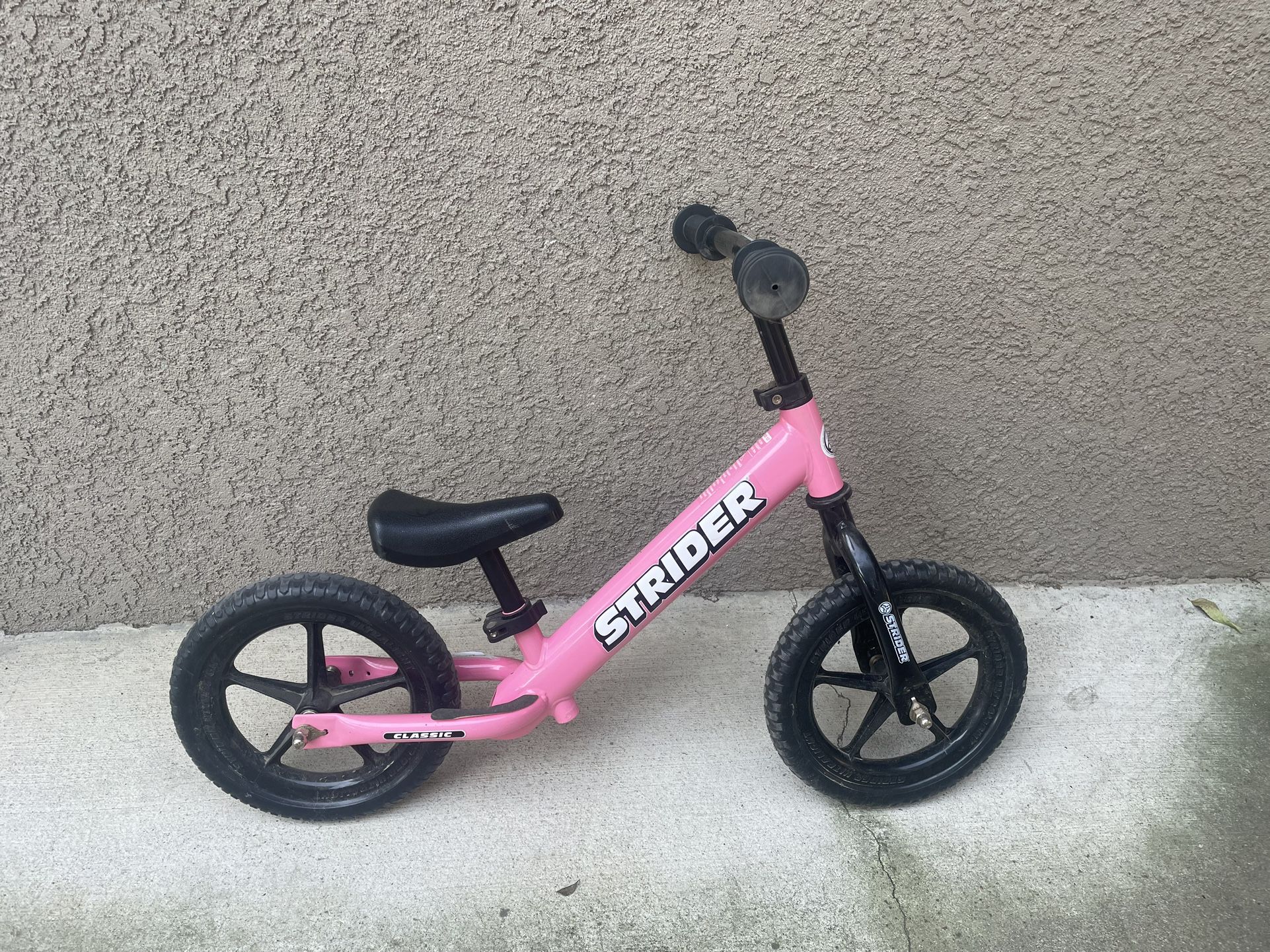 Pink Balancing Strider Bike