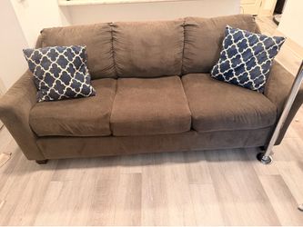 Brown couch