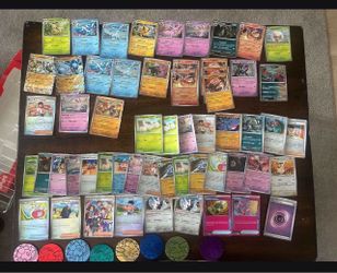 Pokémon TCG Card Lot with Tokens
