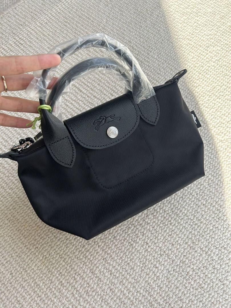 Longchamp Le Pliage Energy Top Handle XS Black
