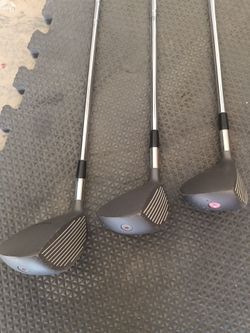 Vintage TaylorMade System 2 Midsize Wood Set (3-Wood, 5-Wood, Raylor 17°)