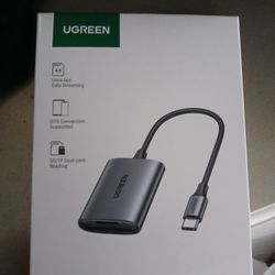 UGREEN 2 IN 1 CARD READER