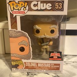 Colonel Mustard With The Revolver Funko Pop