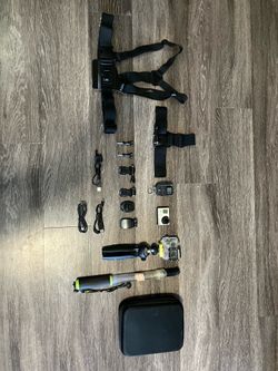 GoPro Hero + accessories
