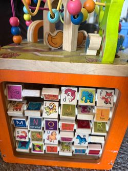 zanny zoo toddler cube