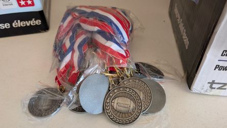 Bundle Of 🏈 Football Neck Trophies
