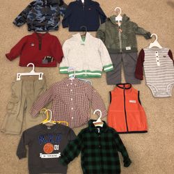 12-18 Month Boys Name Brand Bundle 