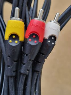 RadioShack 3-RCA Composite AV Cable