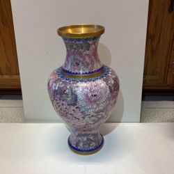 Cloisonne Enamel Vase