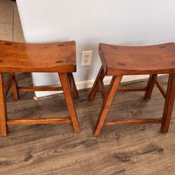Real Wood Barstool Set / Chairs / Stool 