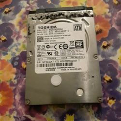 Toshiba Laptop Hard Drive 500GB