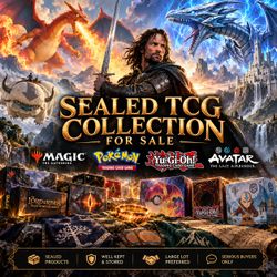 Sealed MTG / Pokémon / Yu-Gi-Oh Collection — LOTR, Hobbit, Collector Boxes
