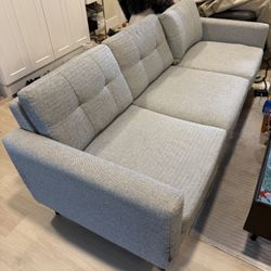 Block Nomad Sofa With Ottoman 