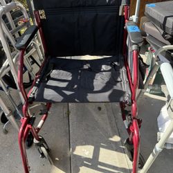 Lightweight Compact Transport Chair