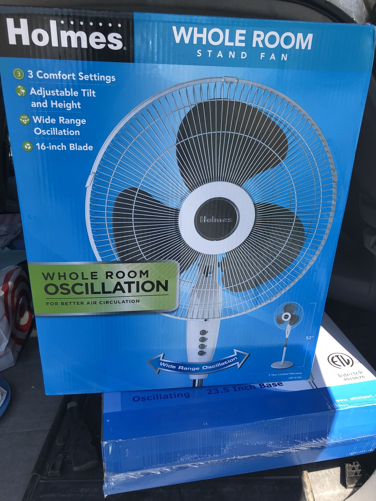 Brand New Holmes Whole Room Stand Fan For Sale In Hawthorne