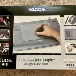 Wacom intuos3 6X8 Drawing Tablet 