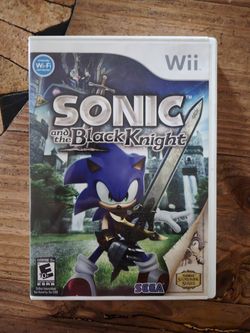 Wii Sonic and The Black Knight. Complete With Manual. Check My Other Listings For More Games