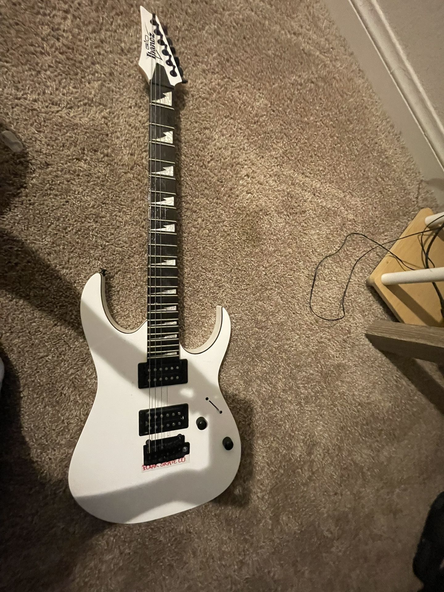 Ibanez Gio White electric guitar