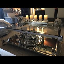 Z Gallerie Coffee Table & End Table