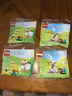Easter Lego Gifts! Brand New, Unopened!