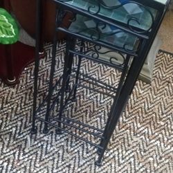 New 3pc Tile Top Nesting Stand's High Quality 