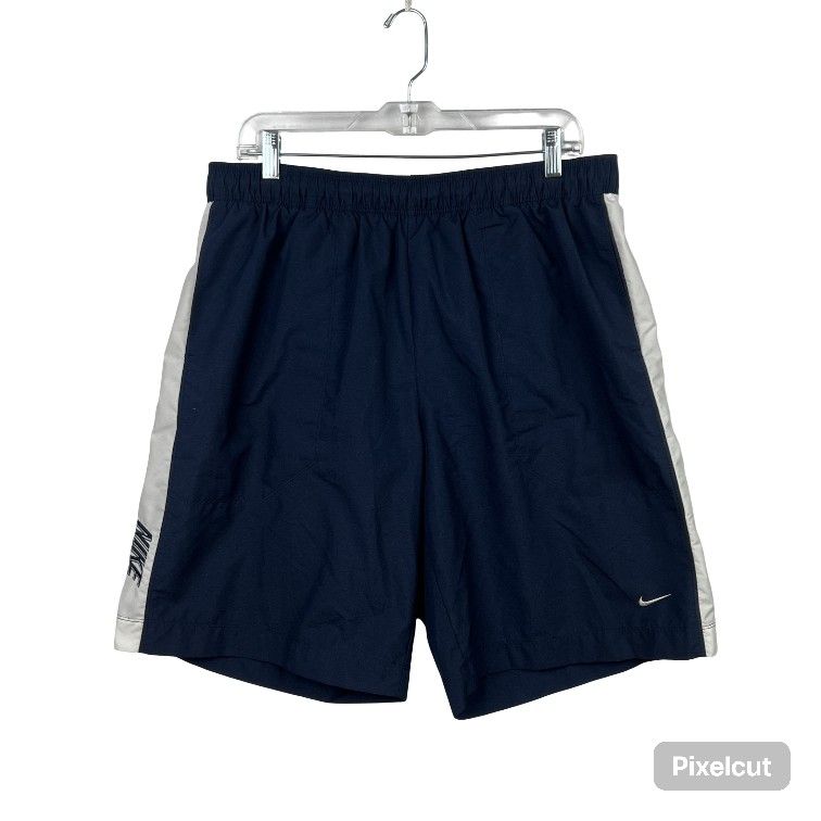 VINTAGE Y2K Nike Swim Trunks Grey Tag Sz XL