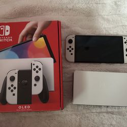 Nintendo switch oled with  Mario Party Games