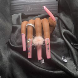 PINK SUGAR - 3XL Handmade Luxury Press On Nail
