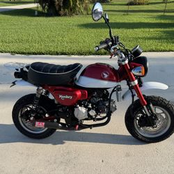 Honda Monkey Many Upgrades 70mph