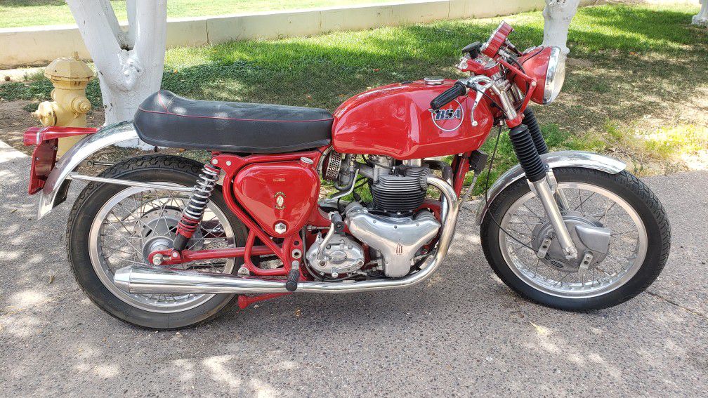1963 BSA a10 Super Rocket Motorcycle