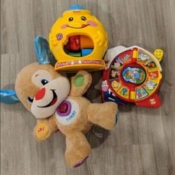 Baby toys. Learn and play puppy. BUNDLE